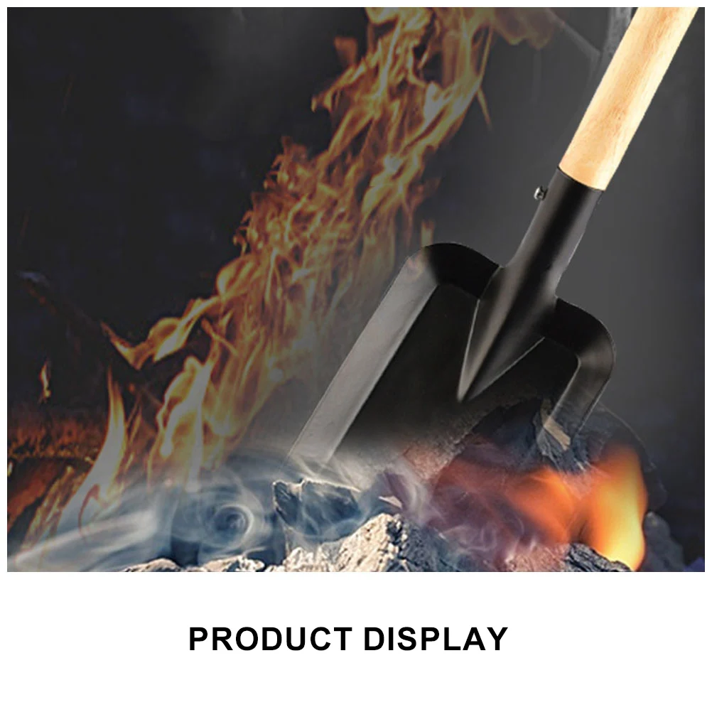 

Shovel Planting Household Flower Garden H Black Color Durable Wooden Outdoor Shovel Gardening Tool