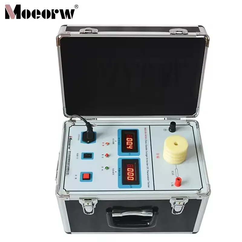 Zinc Oxide Lightning Arrester DC Test Equipment Laboratory High Voltage Testing Facility Portable U1mA 0.75 U1mA Leakage