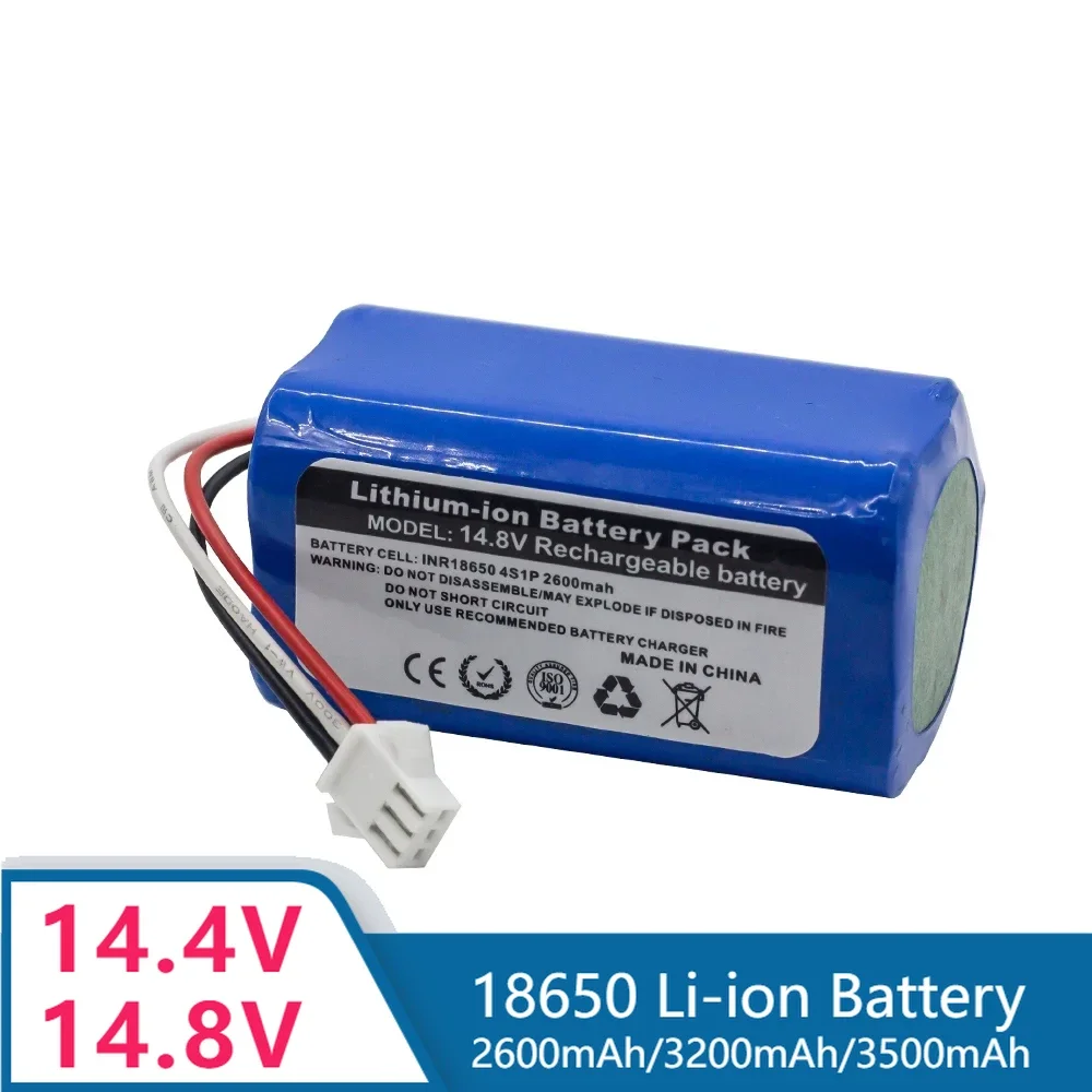 

14.4V/14.8V 2600mAh/3200mAH High quility Rechargeable Li-ion Battery for NEATSVOR robot vacuum cleaner accessories parts V392