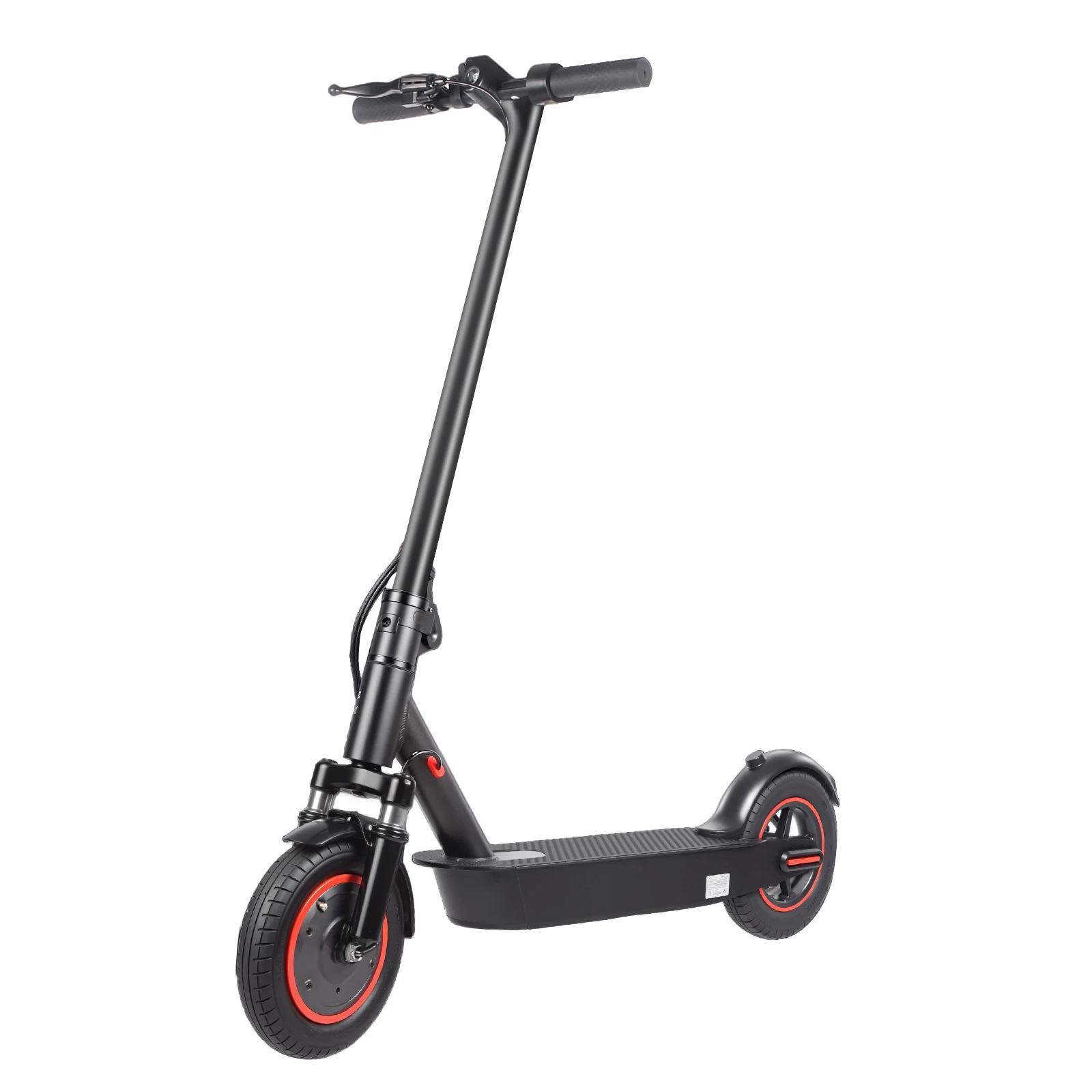 SUNNIGOO elektrische scooter voor volwassenen, maximale snelheid 35 km/u, 10 "opvouwbare scooter, app-bediening, 500 W motor, 36 V/12,5 Ah, dubbele vering