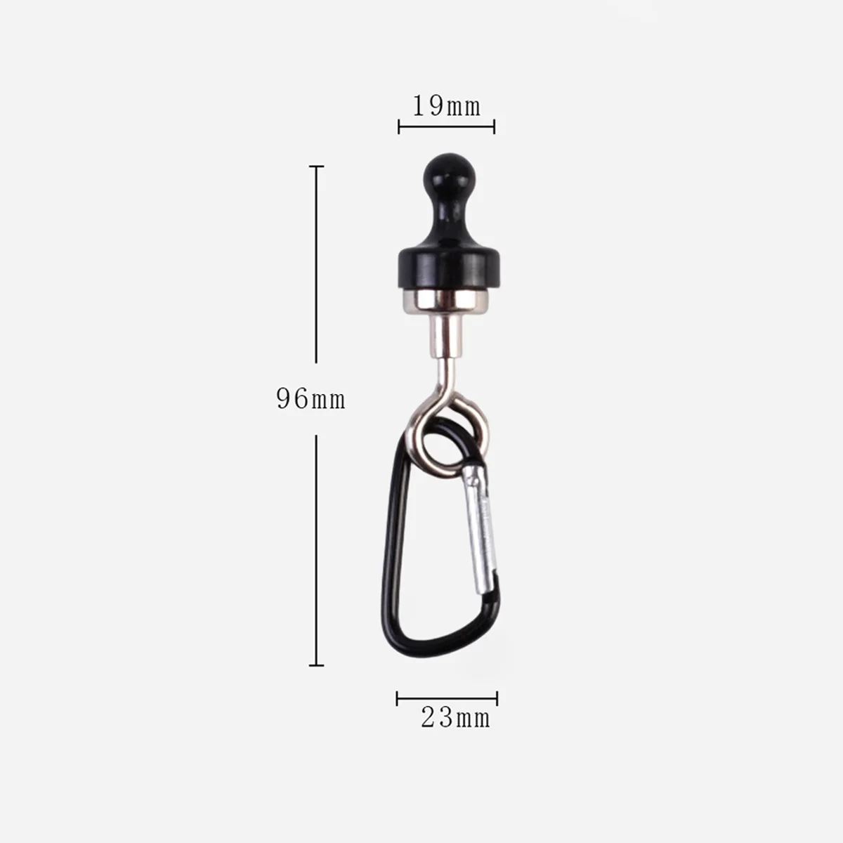 2Pcs Keyring Hooks, Camping Tent Canopy Fasteners for Hanging Lights, Secure Hanging, Quick Attachment, Easy Install & Simple