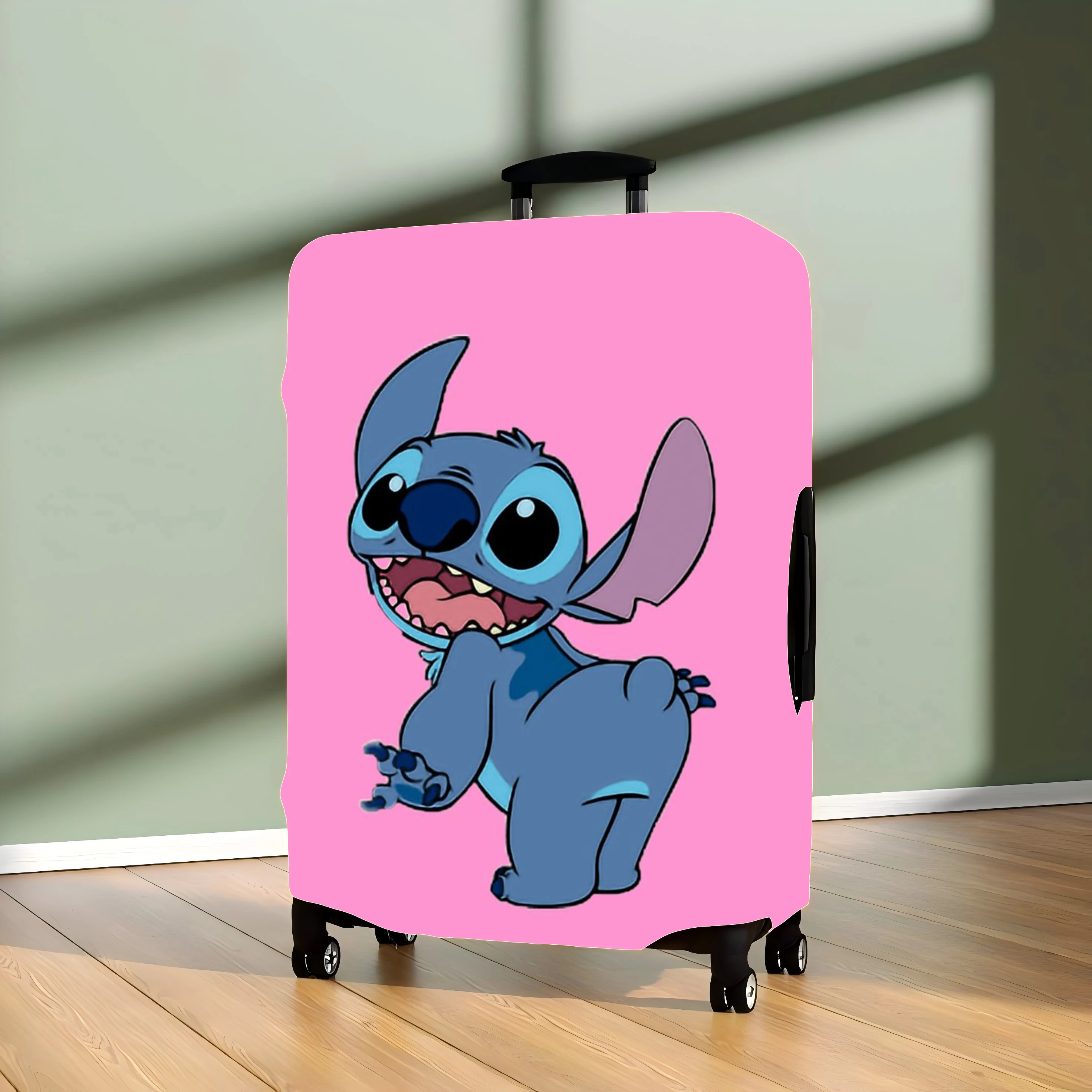 Stitch Luggage Cover Disney Traveling Storage Bag For Travel Suit Case Trolley Suitcase Accessories Covers Protector Protective