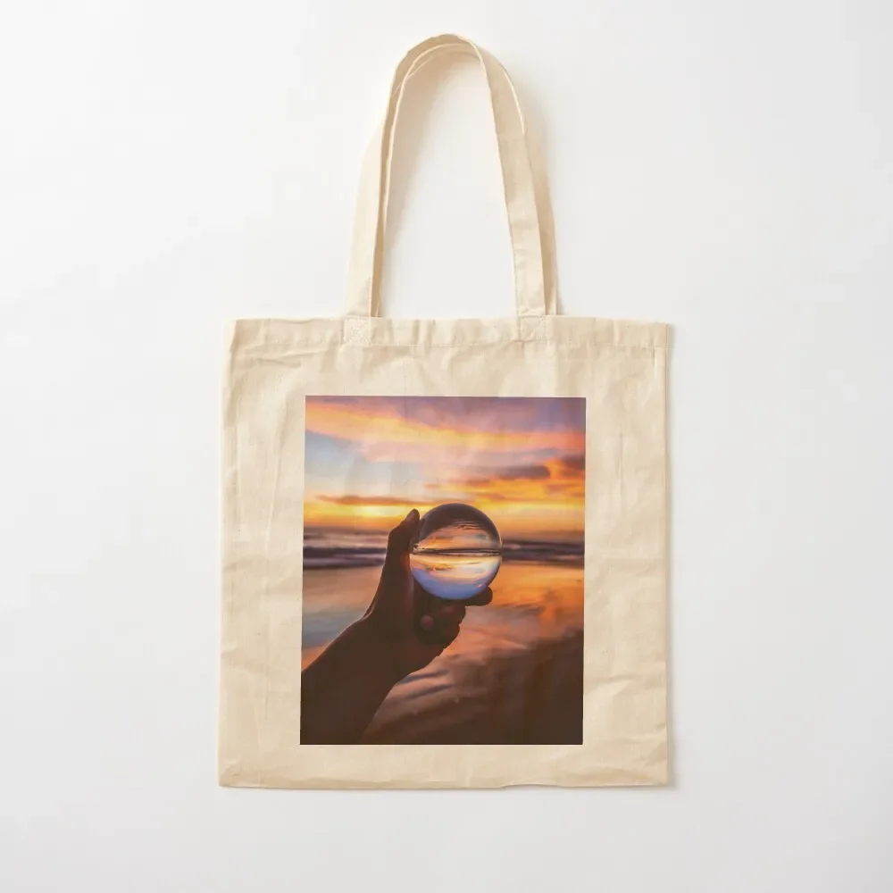 

Sunset World Tote Bag Shopper handbag canvas tote bags eco pack cute pouch bag