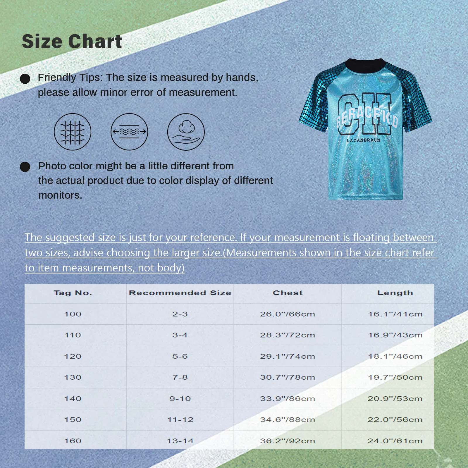 Costumes de danse Jazz Hip Hop unisexes pour enfants, vêtements de danse de spectacle pour filles et garçons, paillettes à carreaux brillants, manches courtes, haut métallique