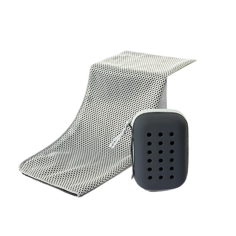 Summer sports running fitness use ultra-fine fiber towels, soft and breathable cool towels, ice sensation cooling towels, portab