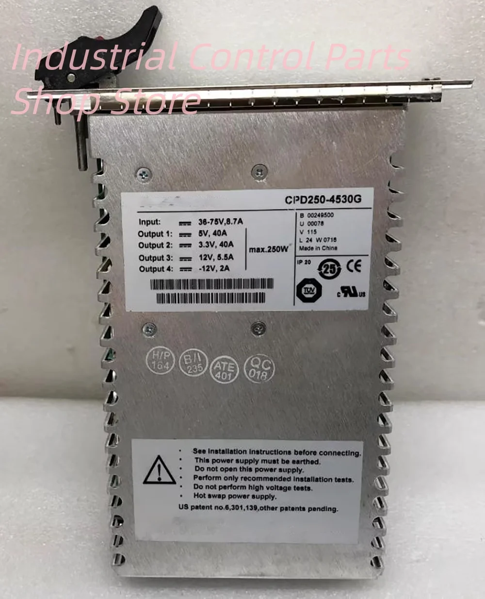 

CPD250-4530G промышленный источник питания 5В40А 3.3В40А 12В2 5.5А-12В2А