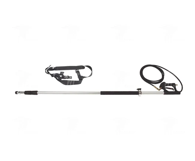 TLWD-AL18/BLT Telescoping Wand 18' Telescopic Road Cleaner Trigger Spraying Gun for Warehouse/Workshop Eaves High Place Cleaning