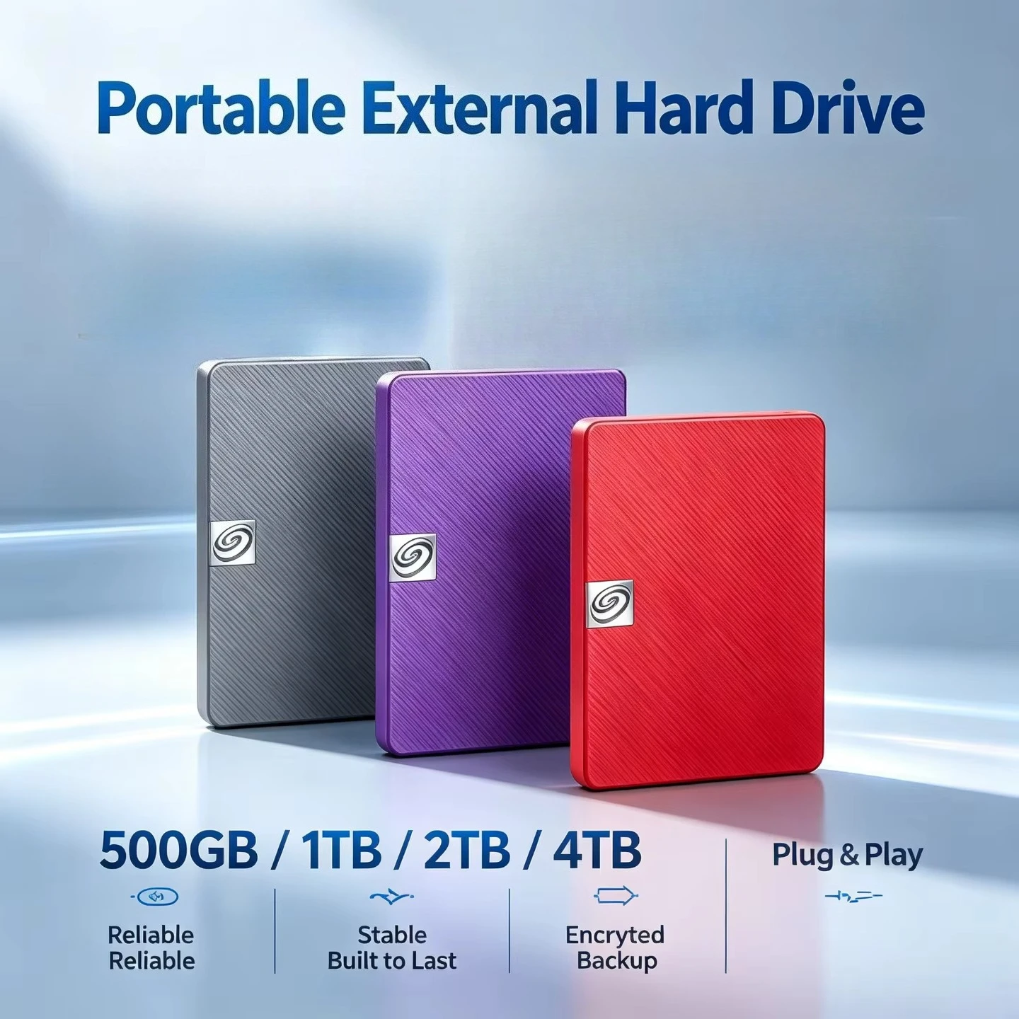 高性能ポータブルssd。オフィスデータの安全なバックアップやゲームに最適。ps5、デスクトップpc、ノートpc、macに対応。1tb、2tb、4tb。