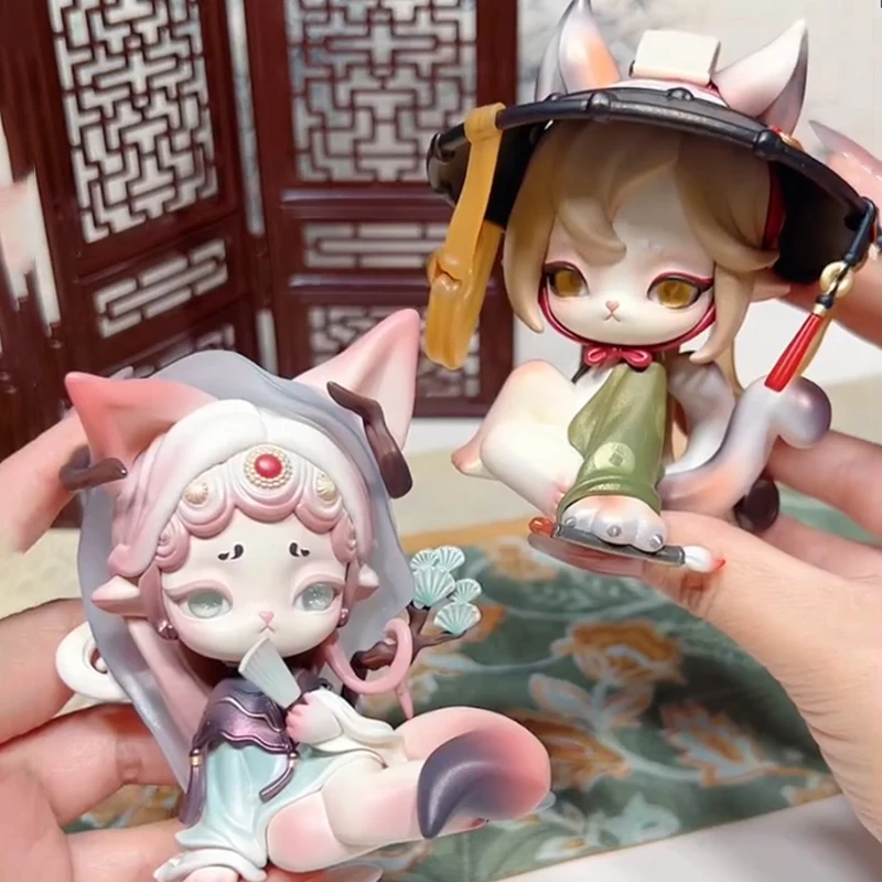 

Ninimo Seasonal Whisper In The Clouds Series Blind Box Kawaii Action Figure Mystery Box Amime Figurine Home Decor Blindbox Toy