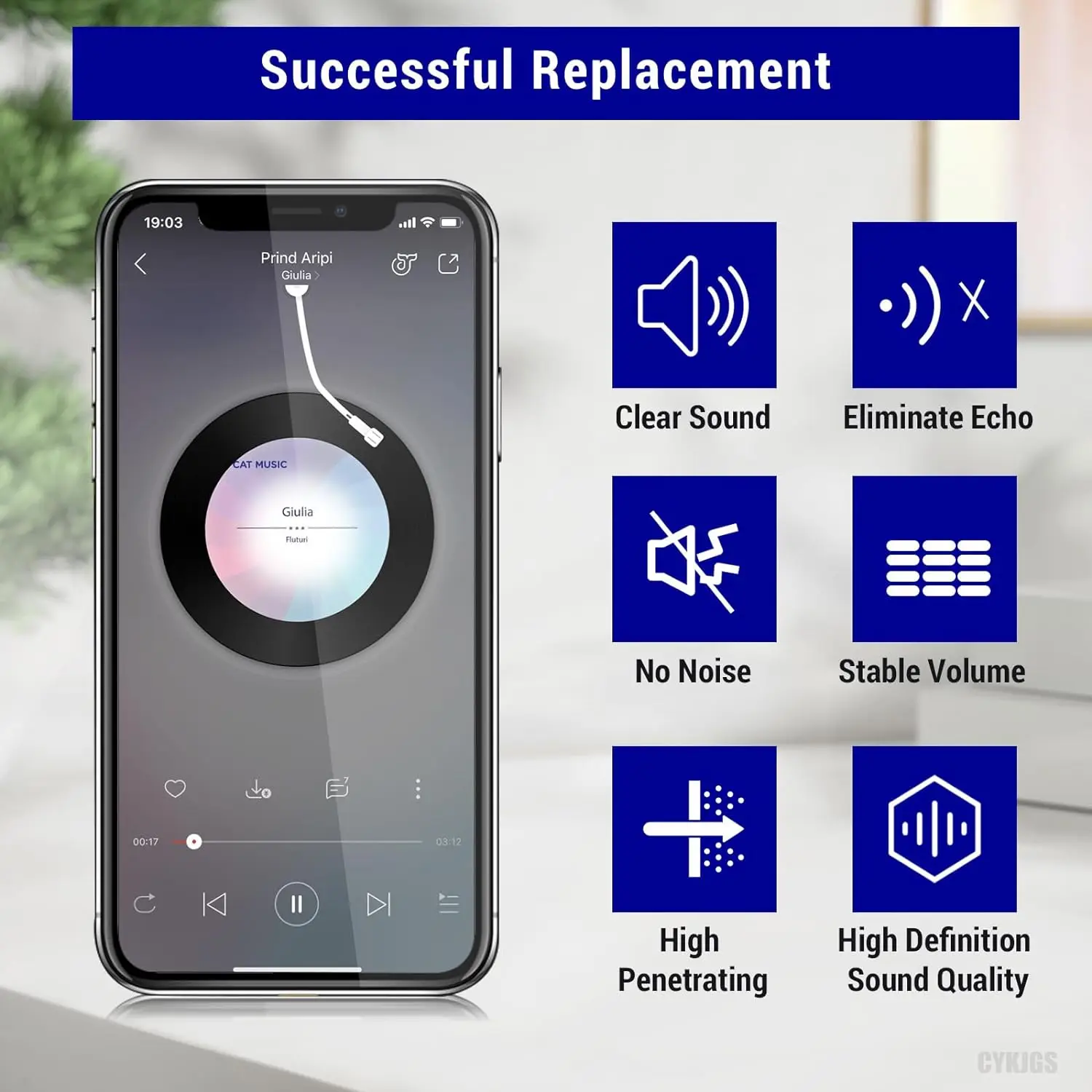 Loud Speaker Sound Buzzer Ringer Assembly Replacement Part Compatible for iPhone X XR XS Max