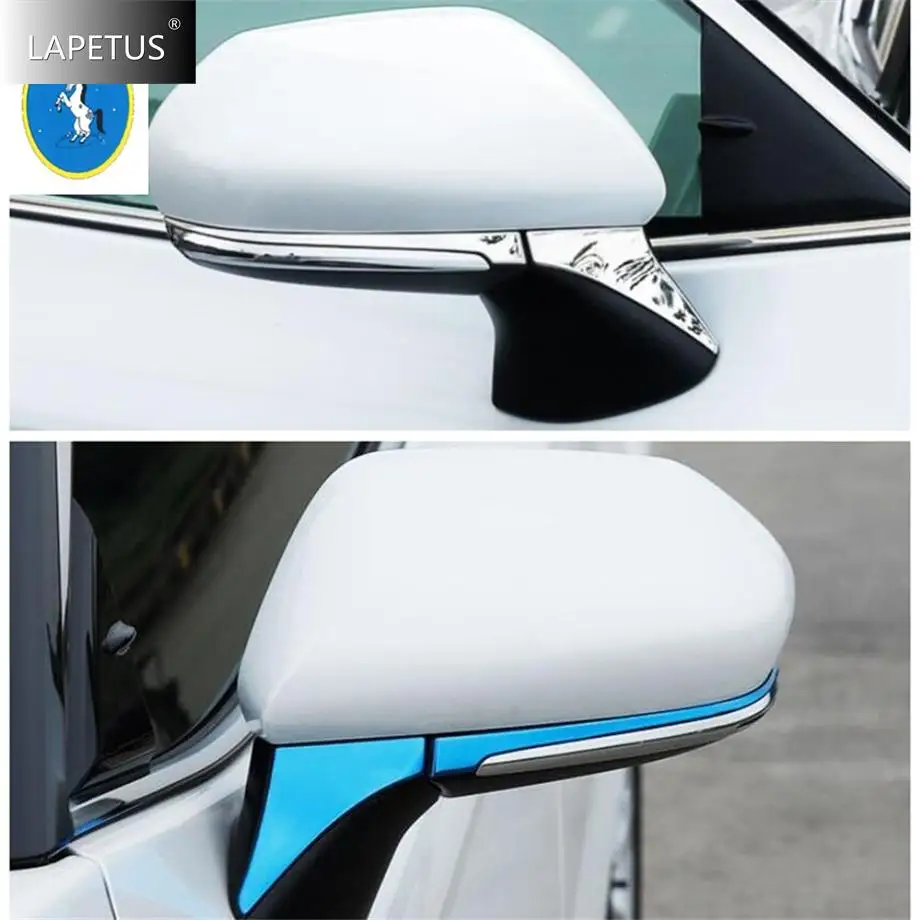 

ABS Auto Rearview Mirror Lower Overlay Stripes Cover Trim For Toyota Camry 2018 - 2022 Chrome Accessories Exterior Refit Kit
