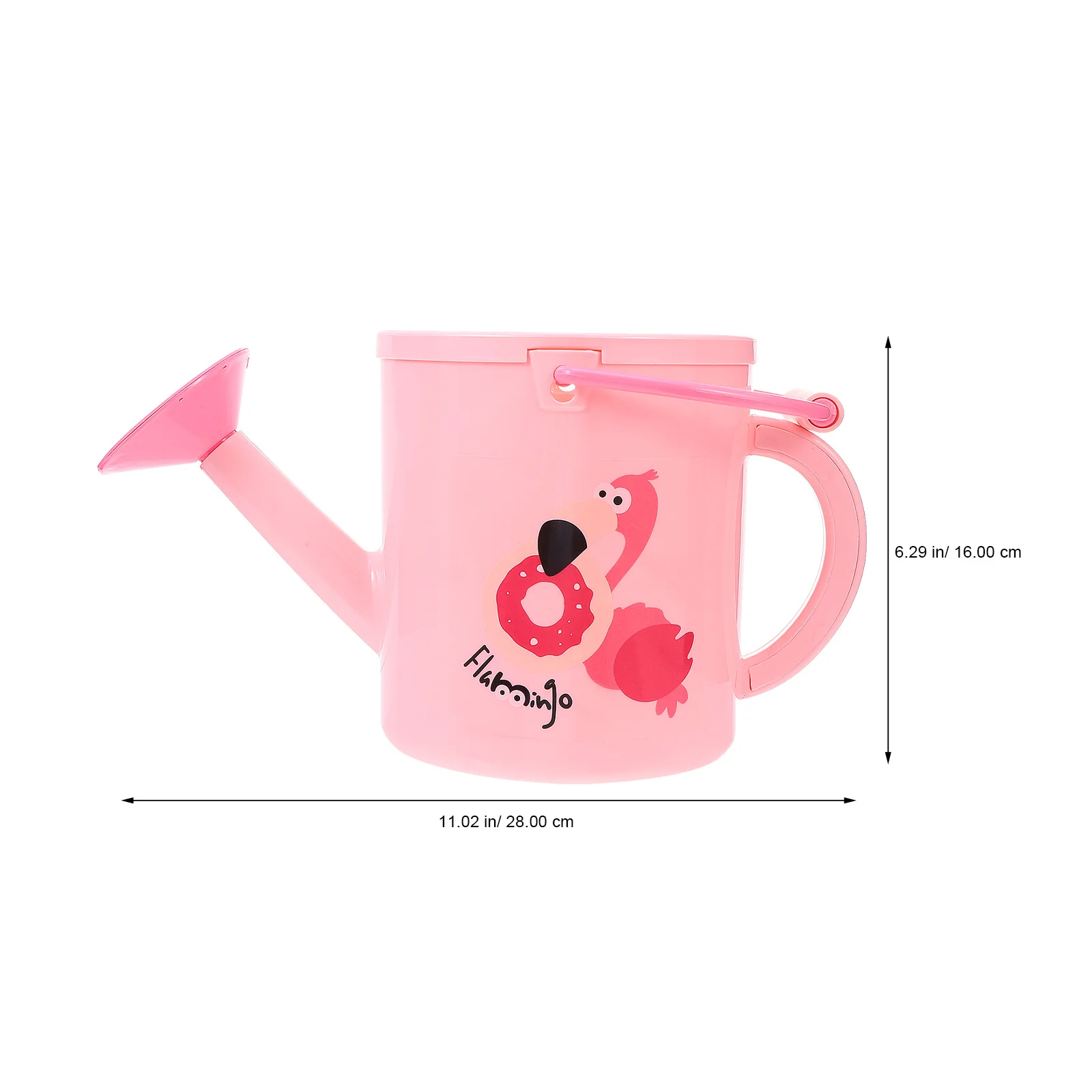 1pc Plastic Watering Can Flamingo Shape Long Spout For Indoor Outdoor Plants Succulent Watering Device Garden Tool Household Pot