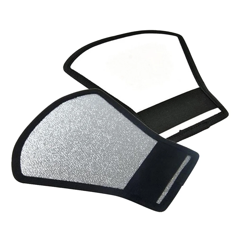 

2Pcs Flash Diffuser Softbox Two-Sides Reflector Universal Photography Light Reflector Shadow Reducing
