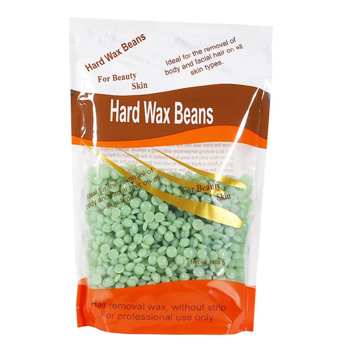 

300g Waxing Wax Beans for Hair Removal Full Body Hot Film Hard Depilatory Wax Beads for Wax Heater Machine E