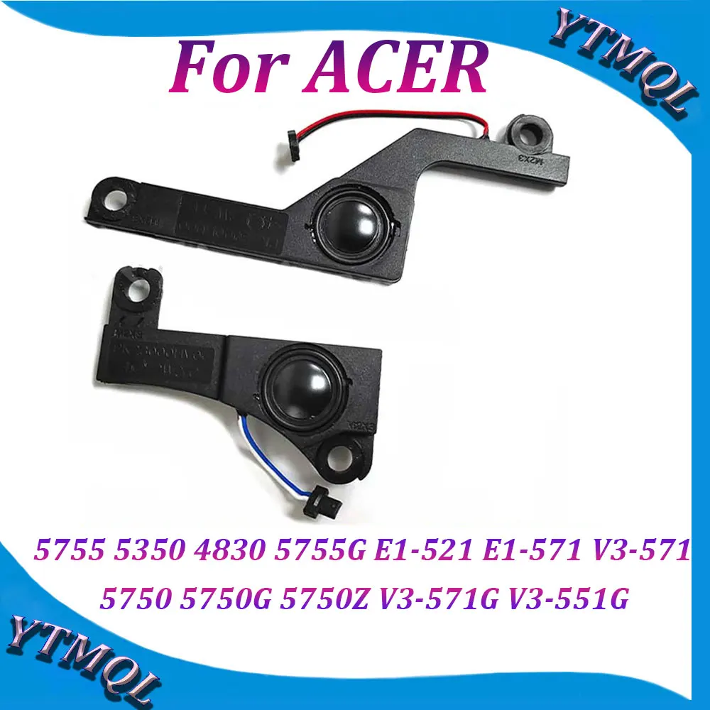 

1Pair New OEM Falante Portátil Para Acer 5750 5750G 5750Z V3-571G V3-551G 5755 5350 4830 5755G E1-521 E1-571 V3-571 Navio Rápido