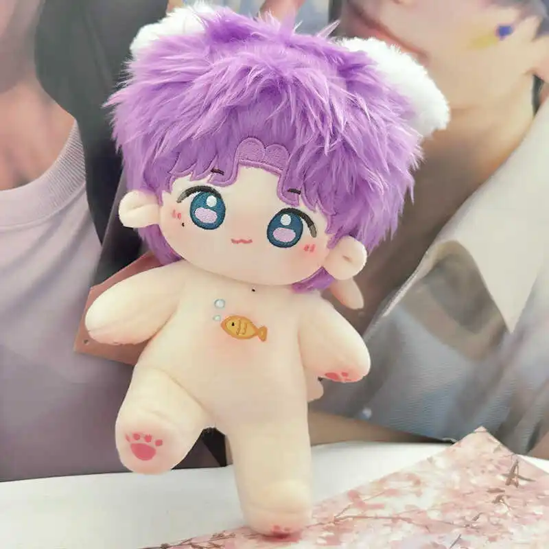 Anime Love and Deepspace Xavier Sylus Rafayel Zayne Cosplay 20cm Cotton Maumet Cartoon Puppet Naked Baby Have Skeleton Xmas Gift