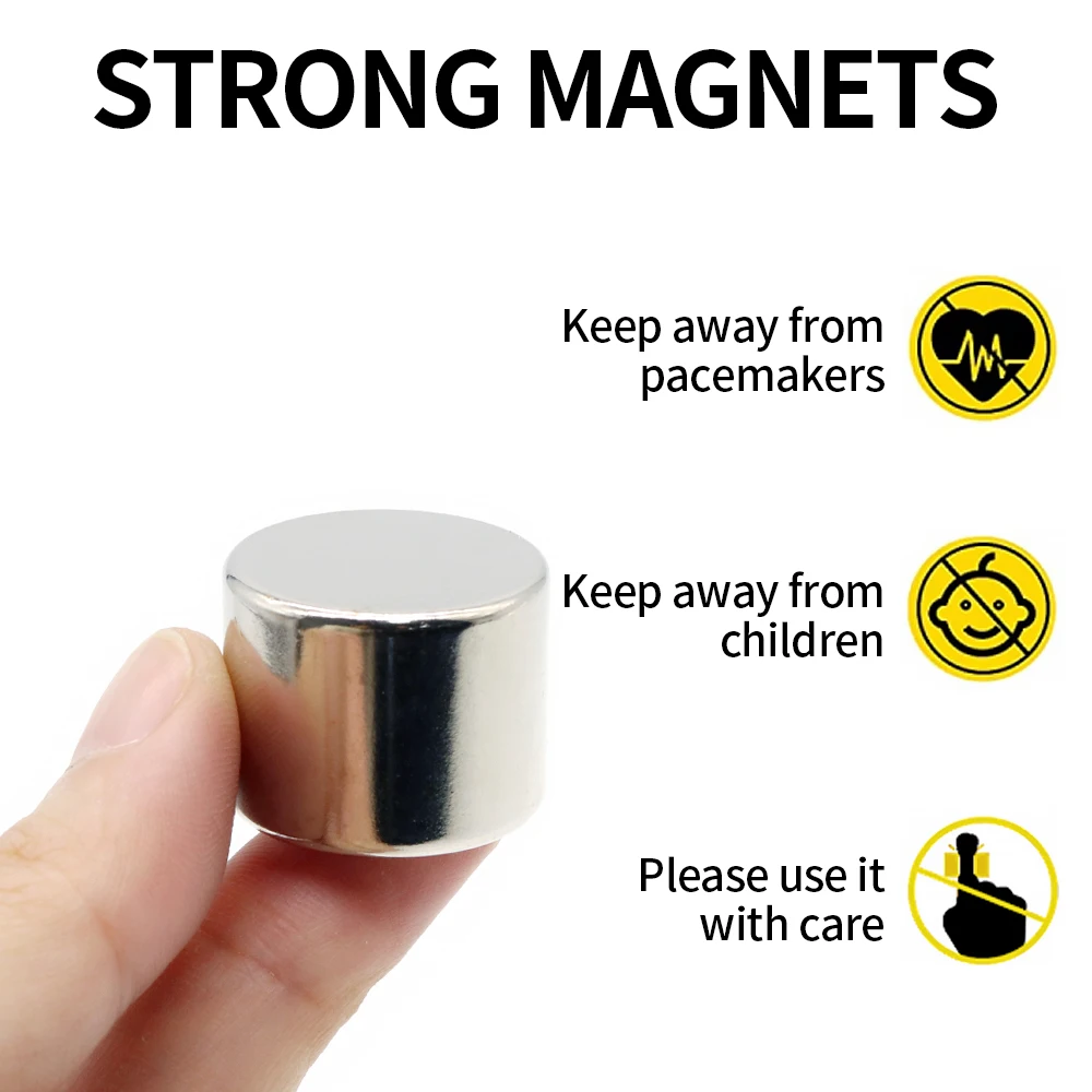 25x20mm Round Super Strong Neodymium Magnet N35 Powerful Magnetic NdfeB Permanent Refrigerator Magnet imanes DIY