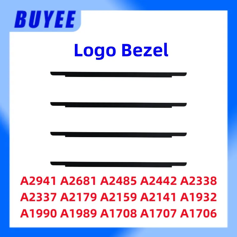 3PC Original A2941 A2681 A2485 A2442 A2338 A2337 A2179 A2159 A2141 A1932 A1990 A1989 A1708 A1707 A1706 LCD Logo Bezel Front Cove