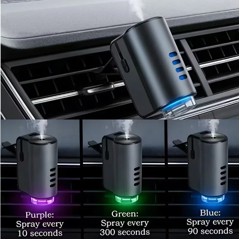 Car Air Aromatherapy Diffuser Car Air Fresheners Humidifier Aromatherapy Freshener Removing Odors Car Accessories