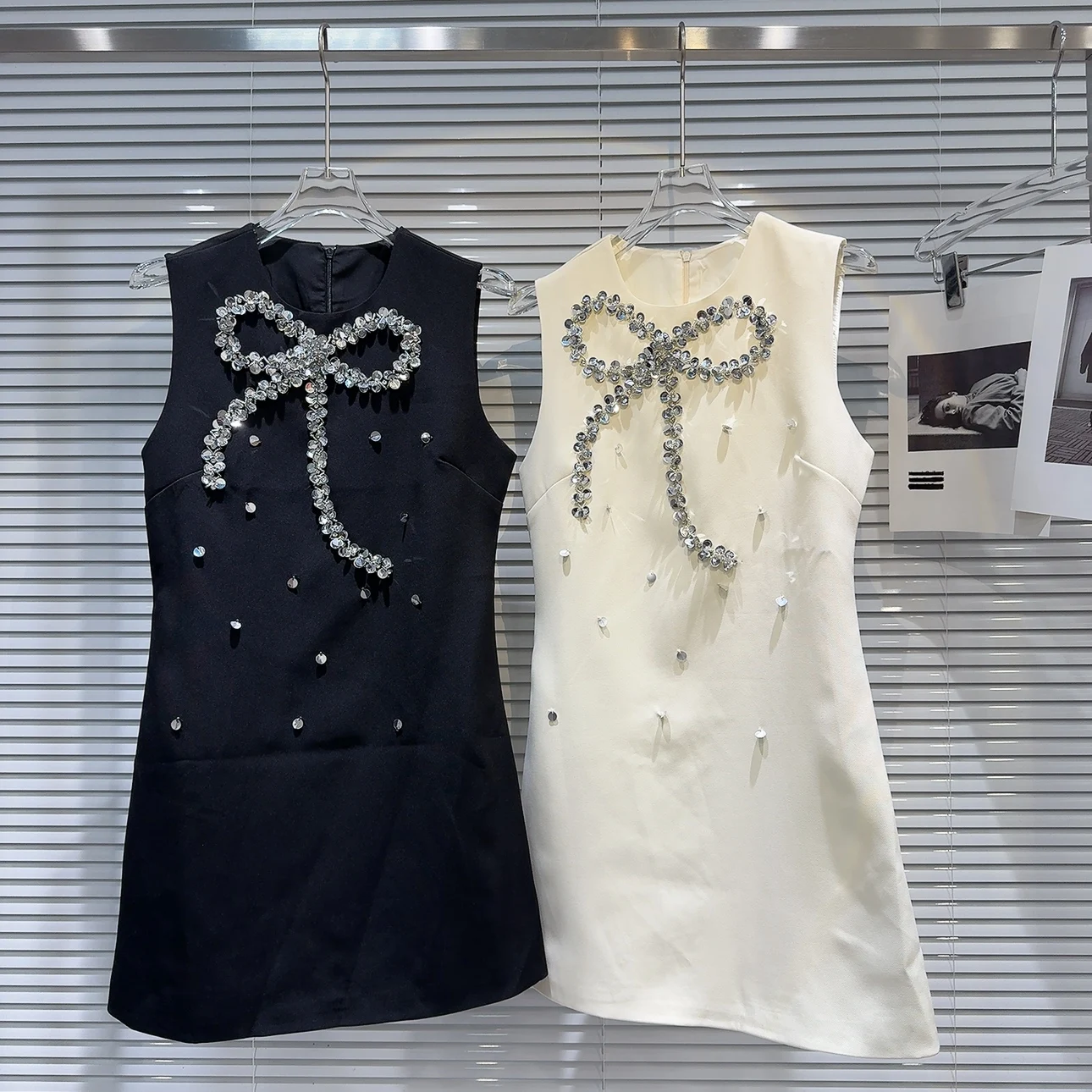 Iny Bead Knot Vest … - image