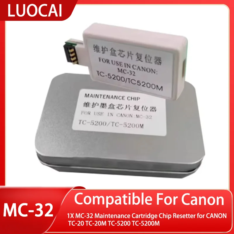 MC-32 Maintenance Cartridge Chip Resetter for CANON TC-20 TC-20M TC-5200 TC-5200M