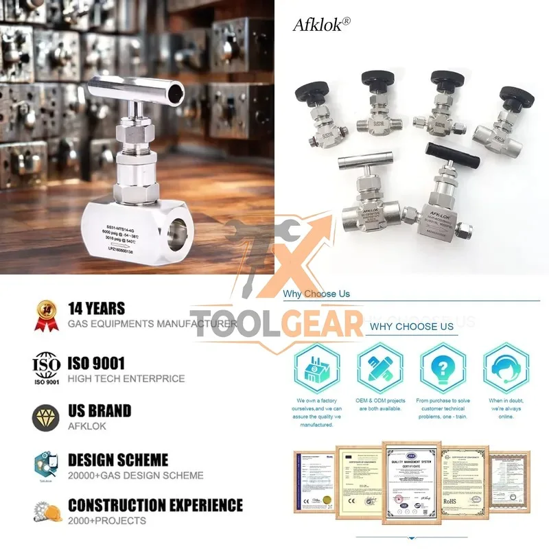 2026hotsale* Precise Manual Valve for Medical Field 60000 psi High Pressure Stainless Steel Panel Mountable Ensuring
