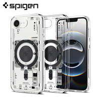 Spigen Ultra Hybrid MagFit Neo One MagSafe Case for iPhone 16e (2025) – Transparent Tech Design, Magnetic Protection