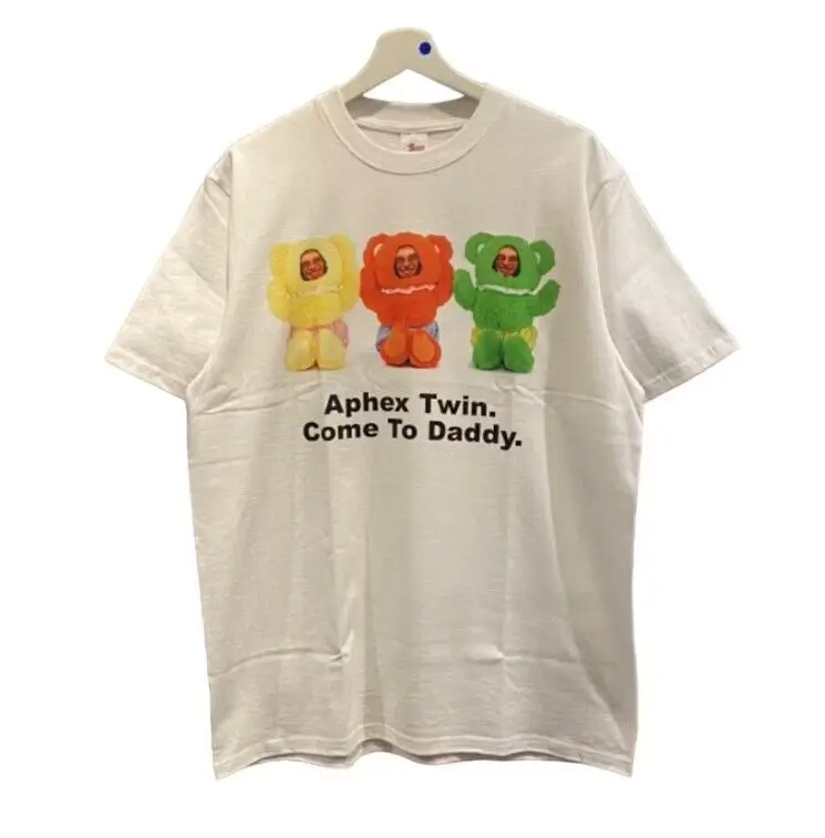 Aphex Twin Come To Daddy Bootleg T Shirt natural color brand new TE7391