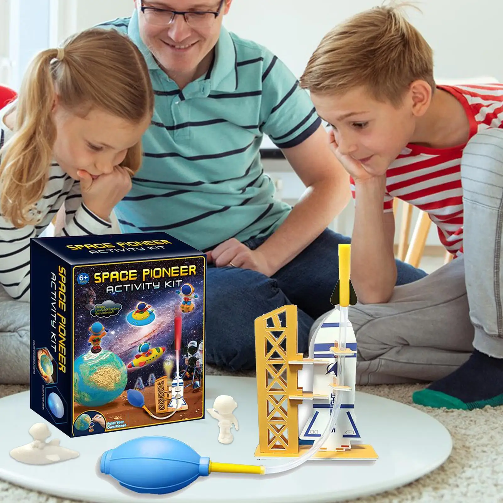 Science Toys For Kids Space Drawing Science Craft Toy Creative Learning Games STEM Activities Educational Preschool Learning