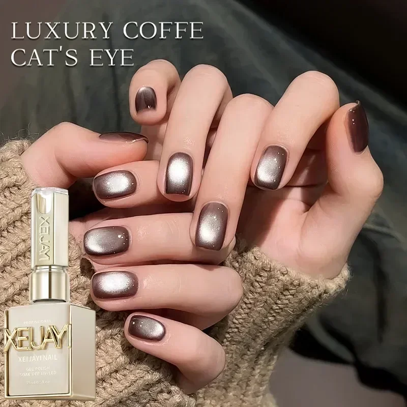 6Pcs Cat Eye Nail Gel Polish Set Magnetic Nail UV Soak Off Gelpolish Nail Primer Manicure Nails Gel for Exclusive Nail Supplies image 2
