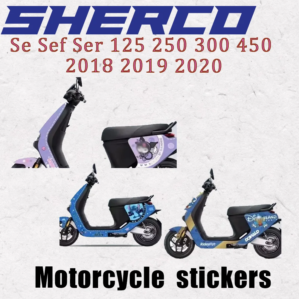 ملصق جديد لرسومات ملصق الدراجة النارية Sherco Se Sef Ser 125 250 300 450 2018 2019 2020