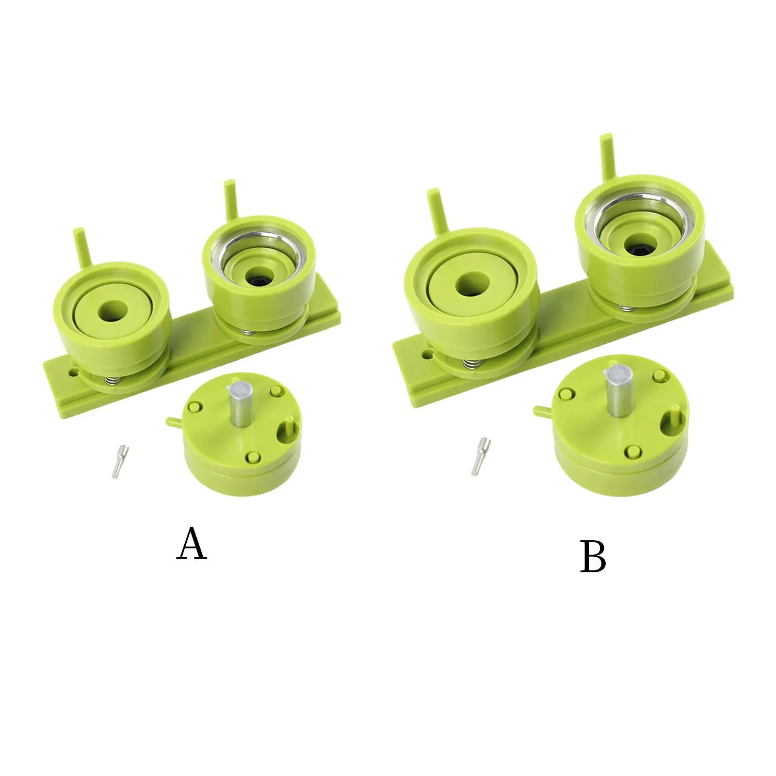 

44mm 58mm Button Maker Machine DIY Badge Press Tool Round Mold for School Organization Community Use