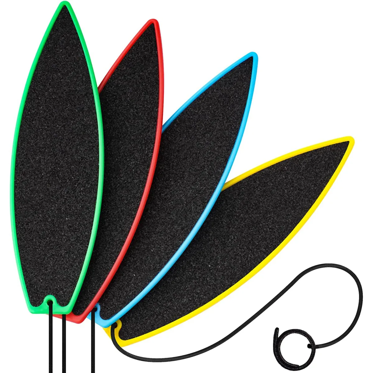 لعبة ركوب الأمواج الإصبع للأطفال ، ألواح ركوب الأمواج الإصبع ، لوح ركوب الأمواج الإصبع للبالغين والمراهقين والفتيان والفتيات ، مهارات ركوب الأمواج المشحذ ، 4 عبوات