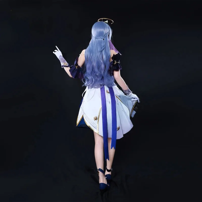 متوفر XS-2XL روبن تأثيري حلي هونكاي ستار السكك الحديدية شعر مستعار تأثيري أحذية لعبة ملابس حفلات الهالوين للنساء