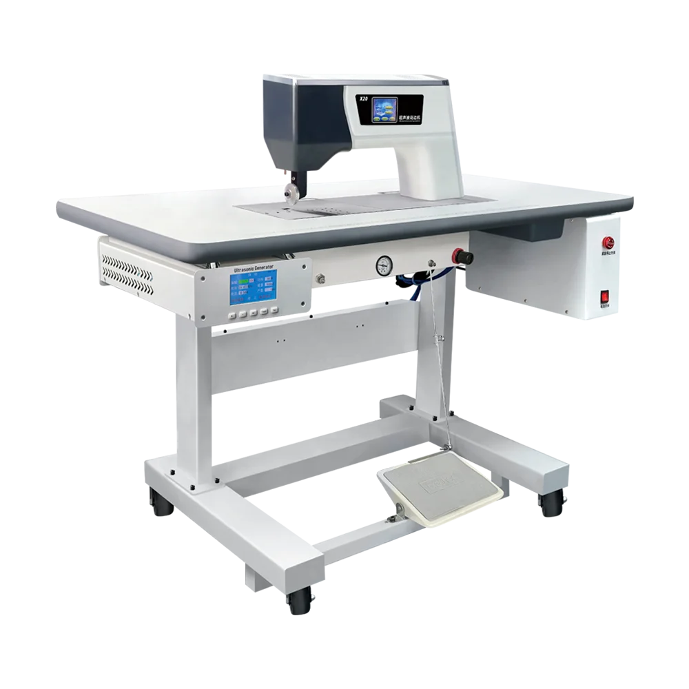 ماكينة خياطة الملابس بمحرك مؤازر بالموجات فوق الصوتية لصنع حمالة الصدر