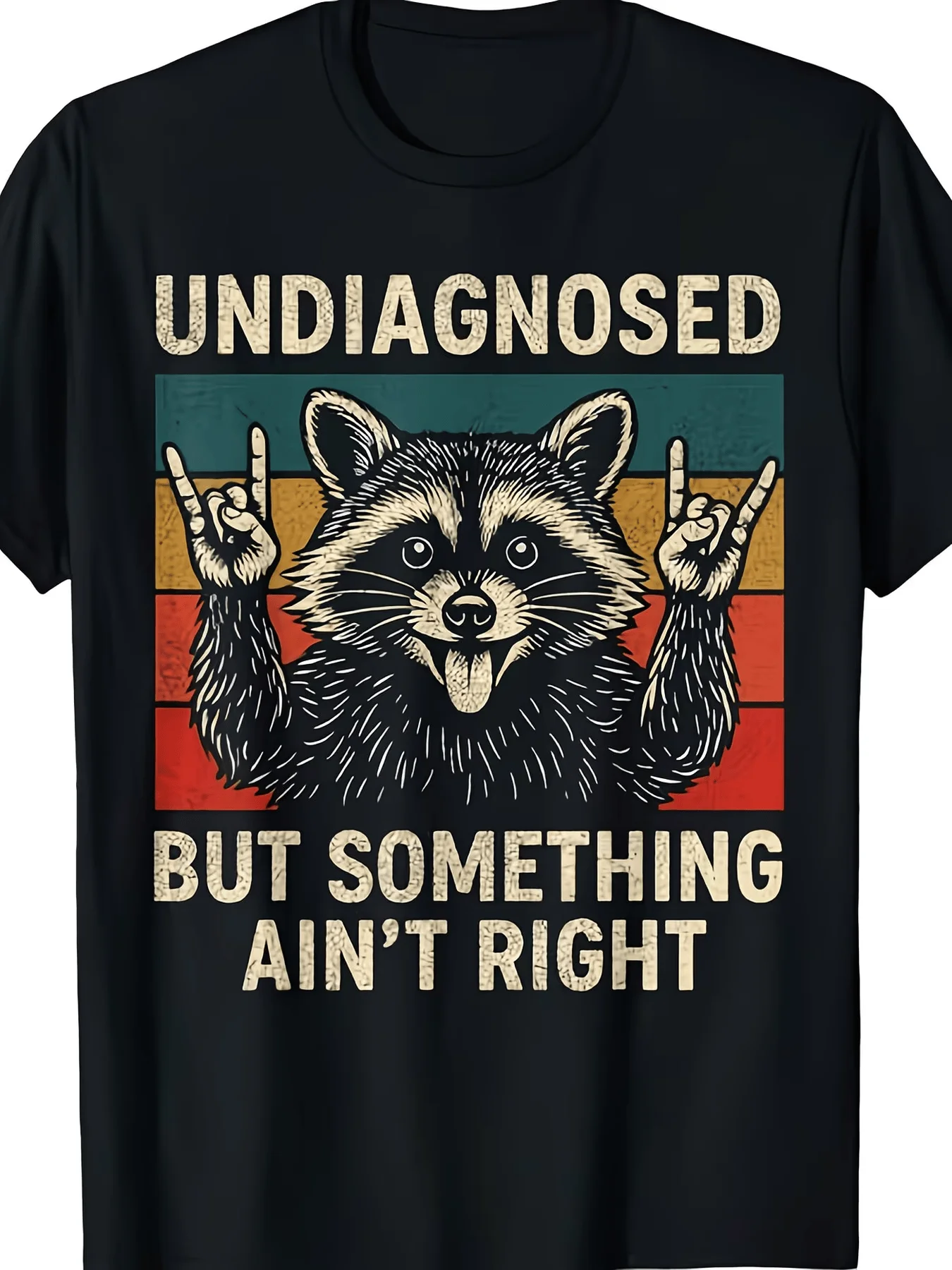 Men's T-Shirt I Don'T Know What Happened, but Something Feels Off. Men's Funny and Satirical Quotes Casual Street Style Retro Top for Everyday Summer Wear