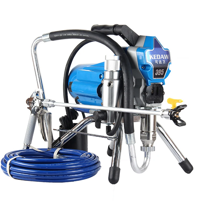 395 Electric High Pressure Airless Spraying Machine Lacquer Coating Feed Oil Paint Sprayer Inside And Outside Major Tools 220V