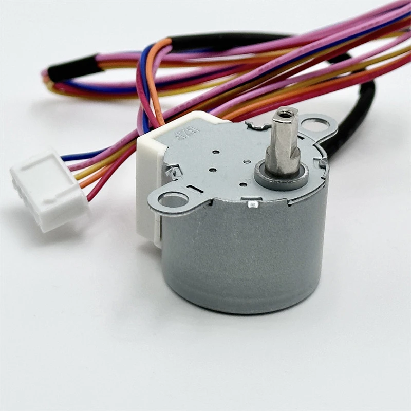 4-Phase 5-Wire DC Gear Stepper Motor 5V 24BYJ48 Reduction Motor Ratio 64:1 for Single Chip Microcomputer/Camera Monitoring