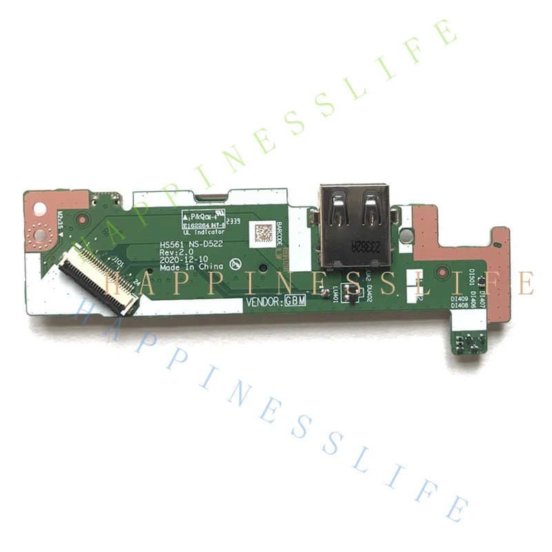 

Y... New HS561 NS-D522 USB Card Reader Board For Ideapad 3-15ALC6 82KU 3-15ADA6 82KR
