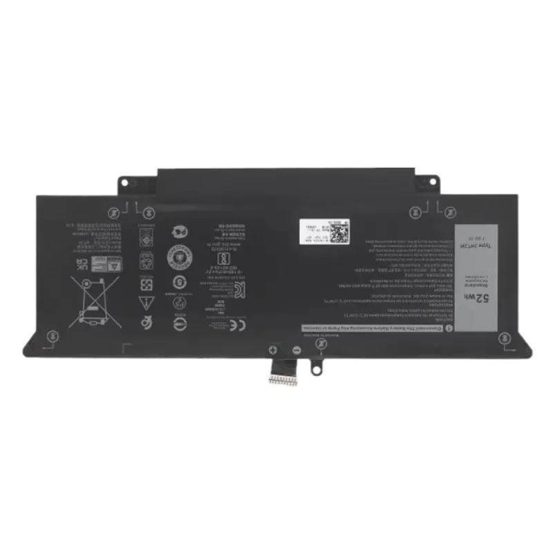 Jht2h for dell latitude 7310 7410 p119g x825p 4v5x2 laptop battery 3250mah