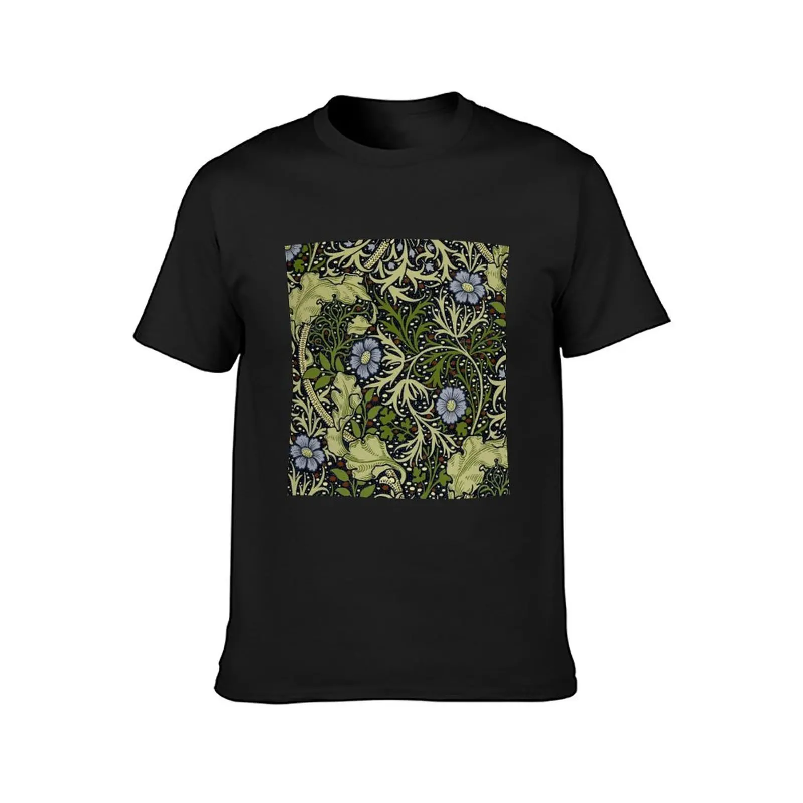 William Morris - floral design T-Shirt new edition vintage sports fans korean fashion black t-shirts for men