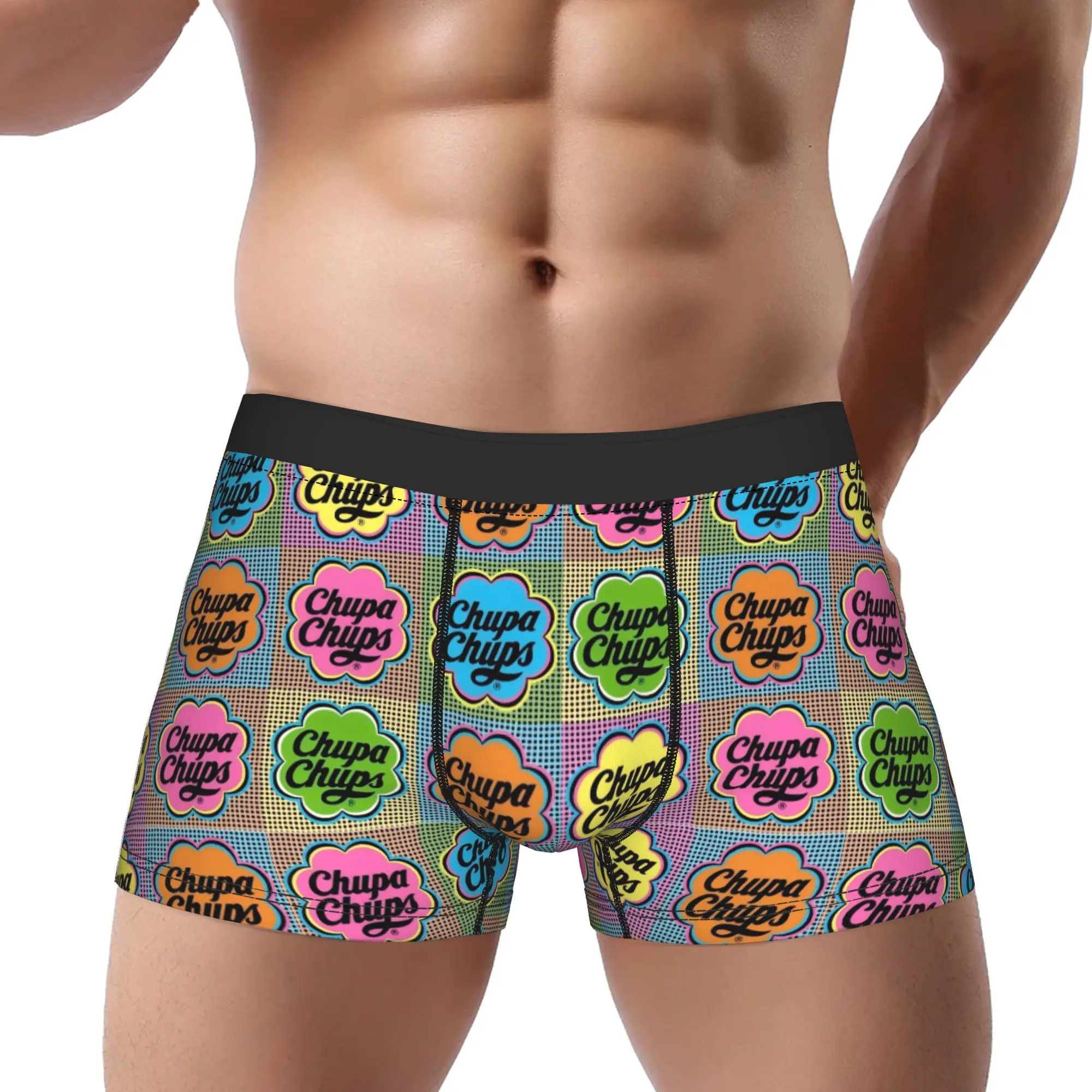

Chupa Chups 4 Chupa Chups Underpants Breathbale Panties Man Underwear Comfortable Shorts Boxer Briefs