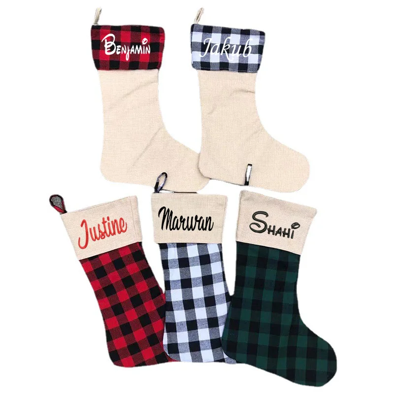 Personalized customization of Christmas stockings, decorations, candy, Christmas gift bags, Christmas decorations, sublimation,