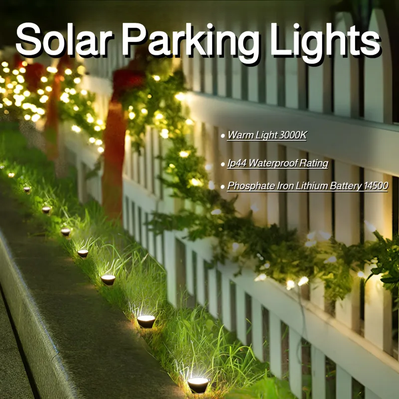Solar Garden Lights Outdoor 1-10PCS Easy Install Warm Light Solar Powered Waterproof Decorative for Lawn Yard Pathway Lighting