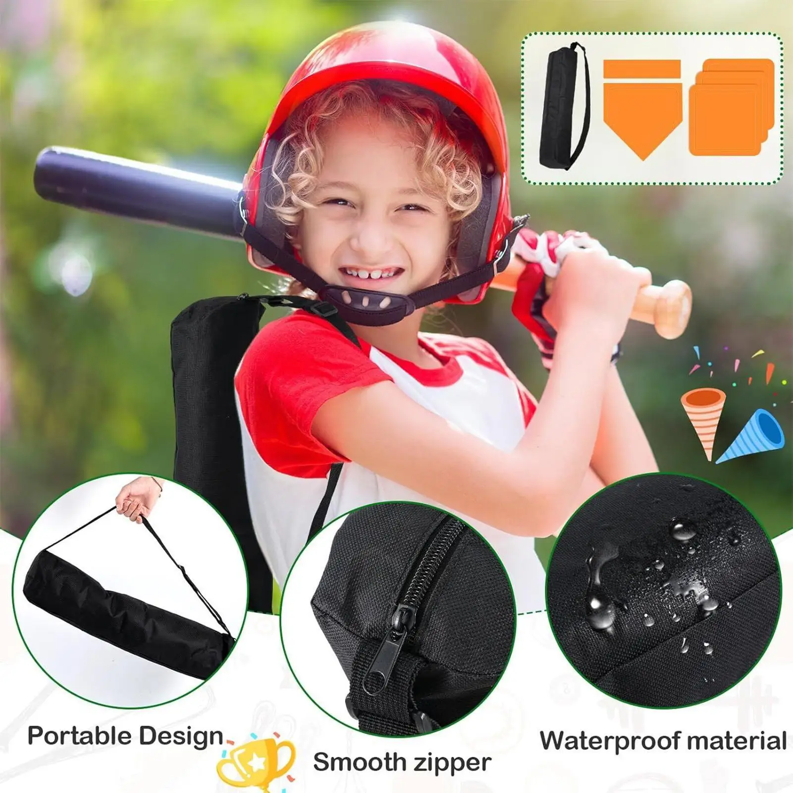 5-Piece Baseball Softball Base Set 2