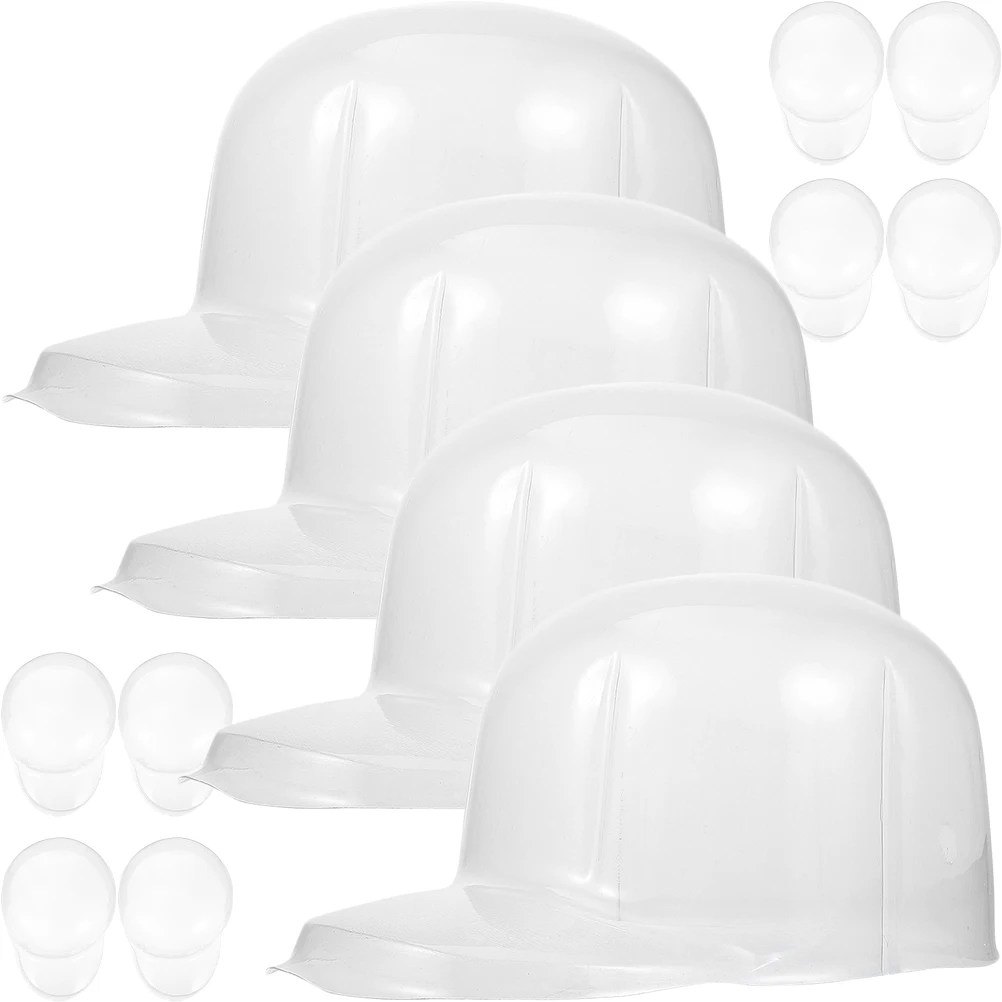 

12 шт. St Racks Бейсбольная шляпа St Поддержка хранения Дисплей Прозрачный ПВХ Домашняя дорожная шляпа Дисплей Держатели St Cap Rack