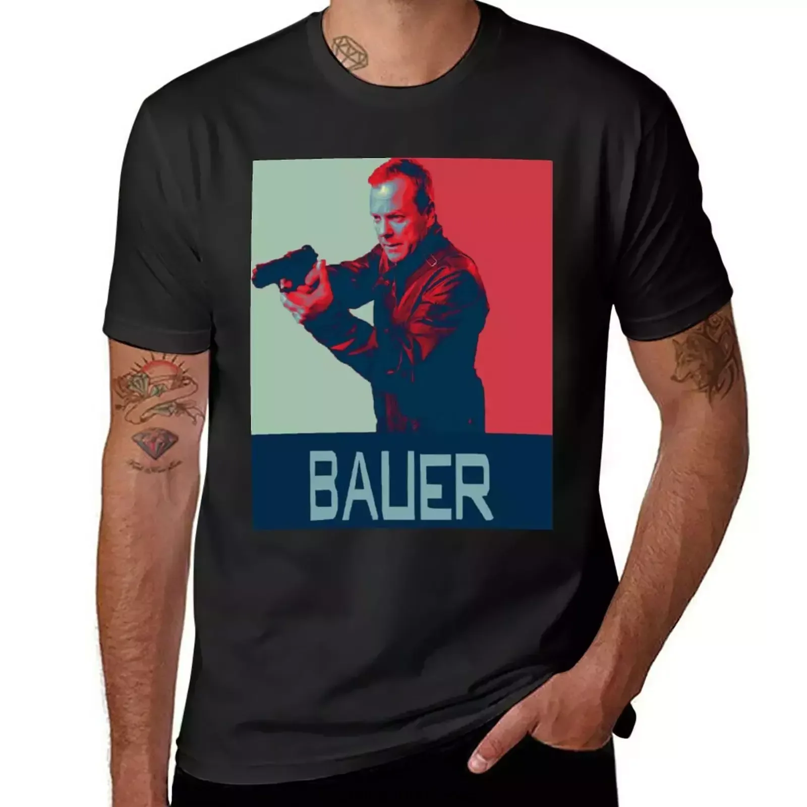 Bauer Hope T-Shirt anime aesthetic clothes men t shirt