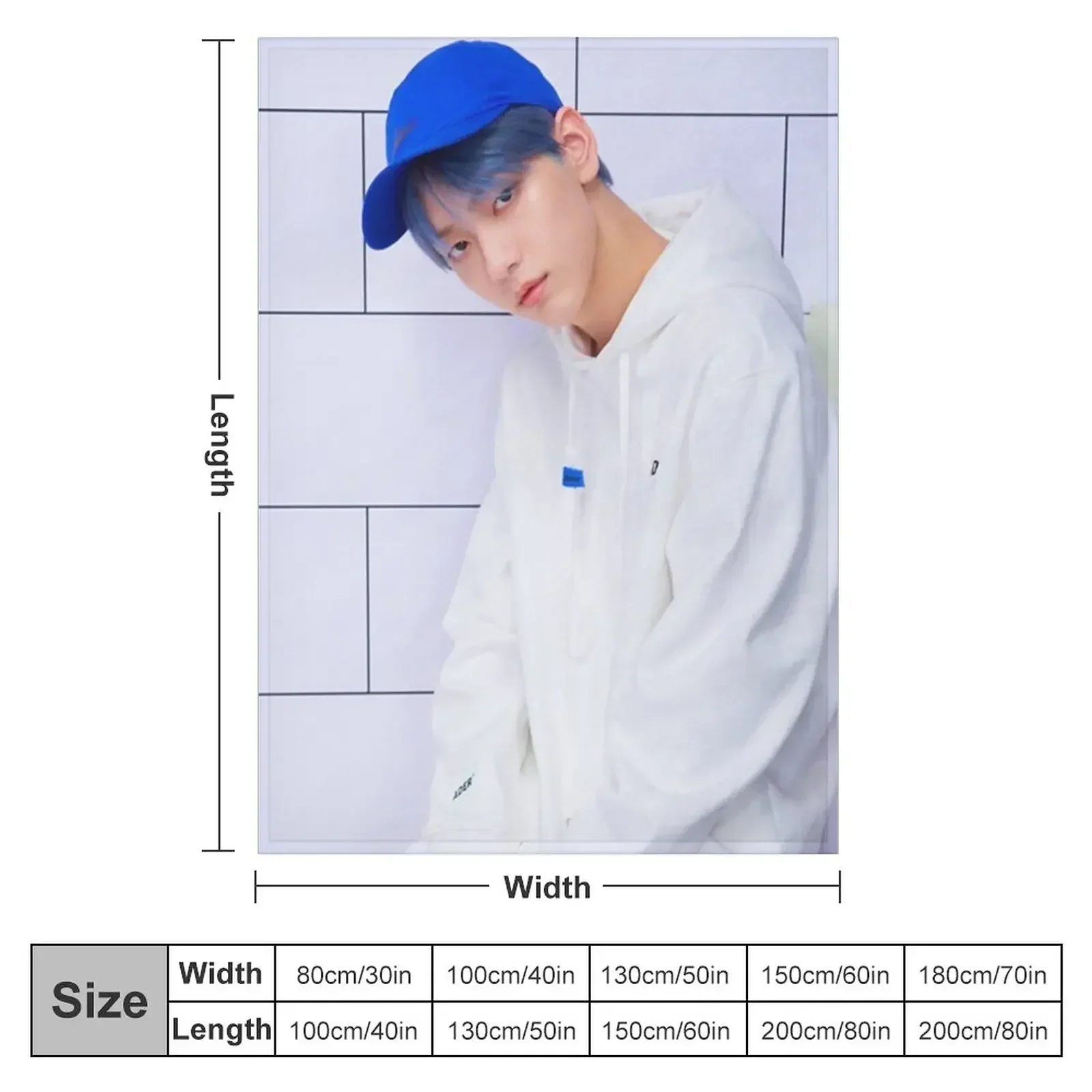 soobin Throw Blanket Plush Bed Blankets