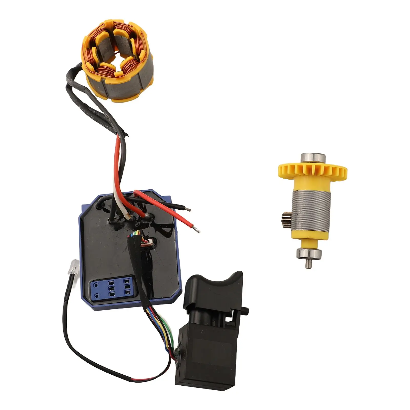 

3820 Lithium Electric Dril Brushless Motor Assembly 21v 12teeth Control Board Brushless Lithium Drill Motor Assembly Power Tools