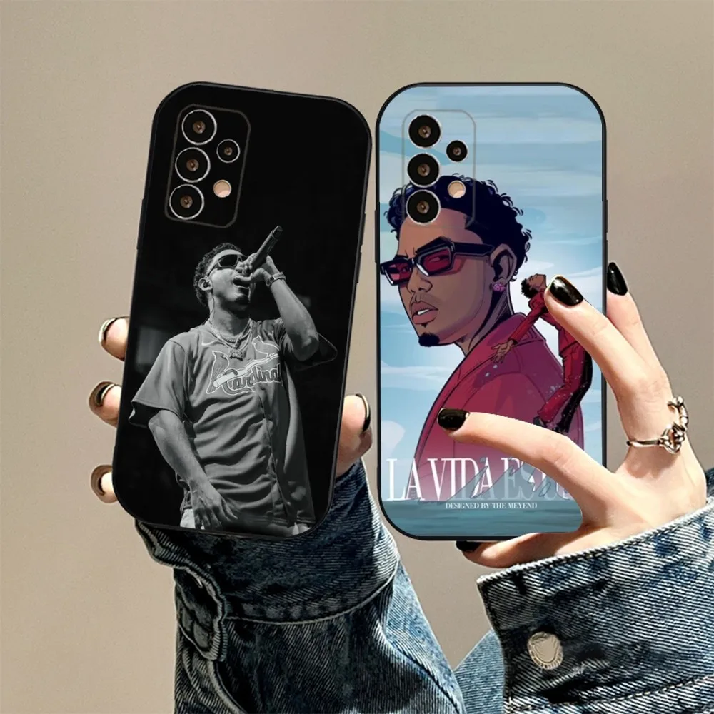 M-Myke T-Towers Rapper Phone Case For Samsung S24,23,23,22,30,21,10,9,Note20 Ultra,Lite,Ultra,5G,Plus,FE,Black Soft Case